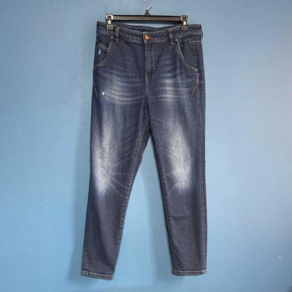 Diesel Fayza Evo Jeans Women's‎ Size 28 x 32 Relaxed Boyfriend Low Waist 0698M